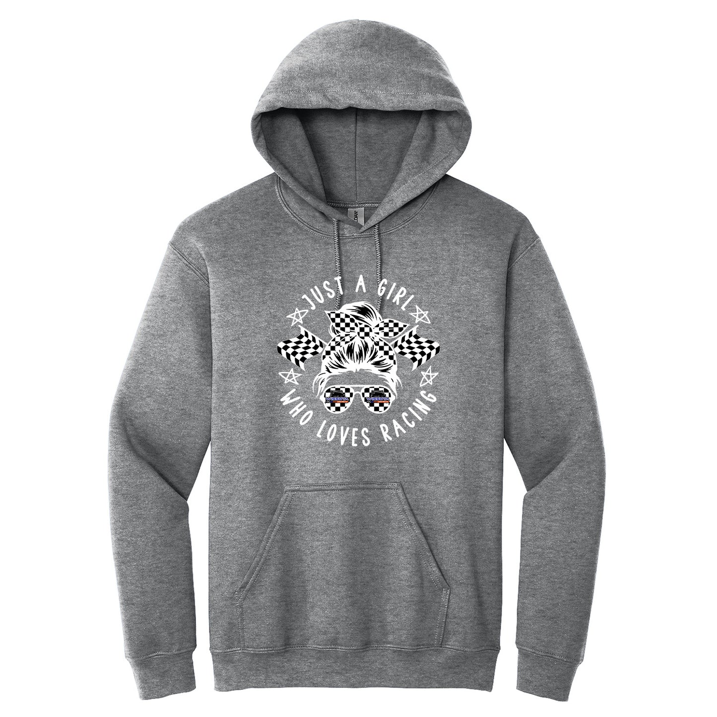 Just A Girl Hooded Sweatshirt
