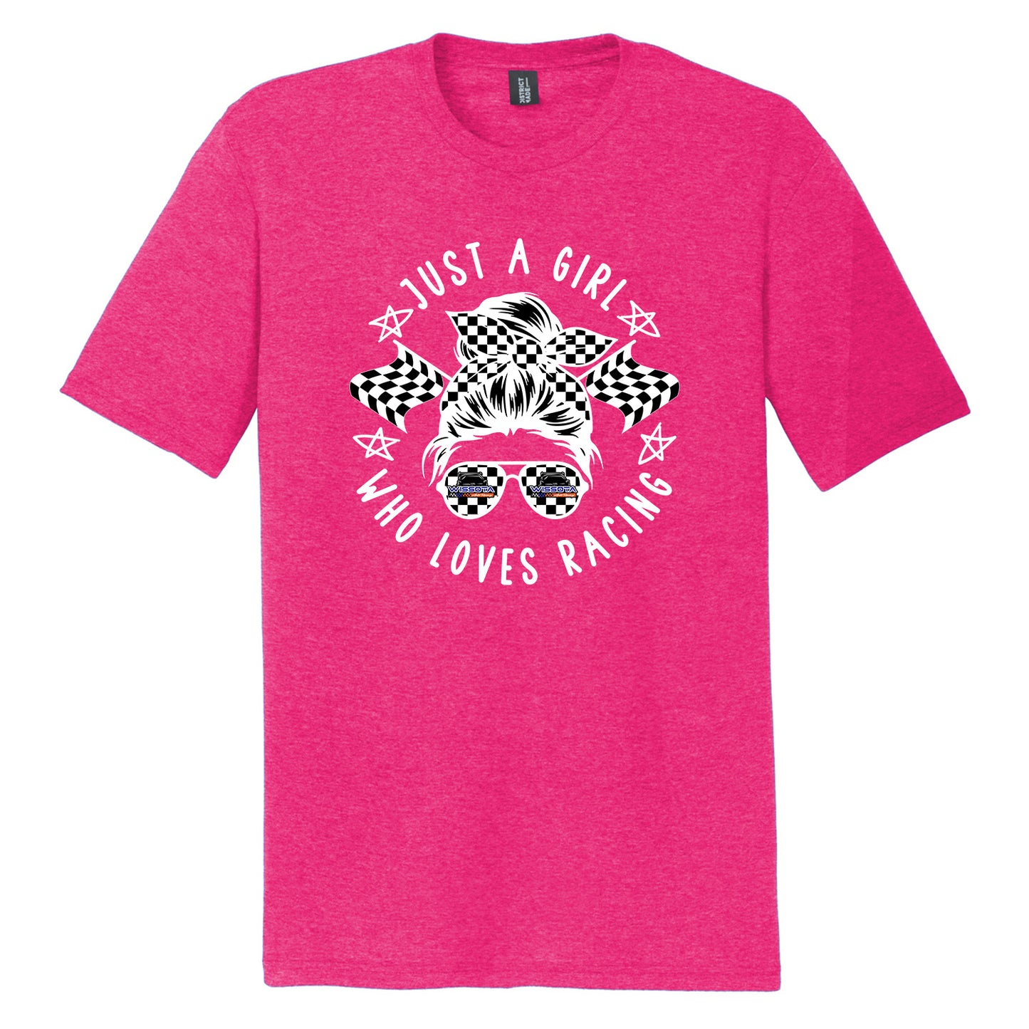 Just A Girl Triblend Shirt