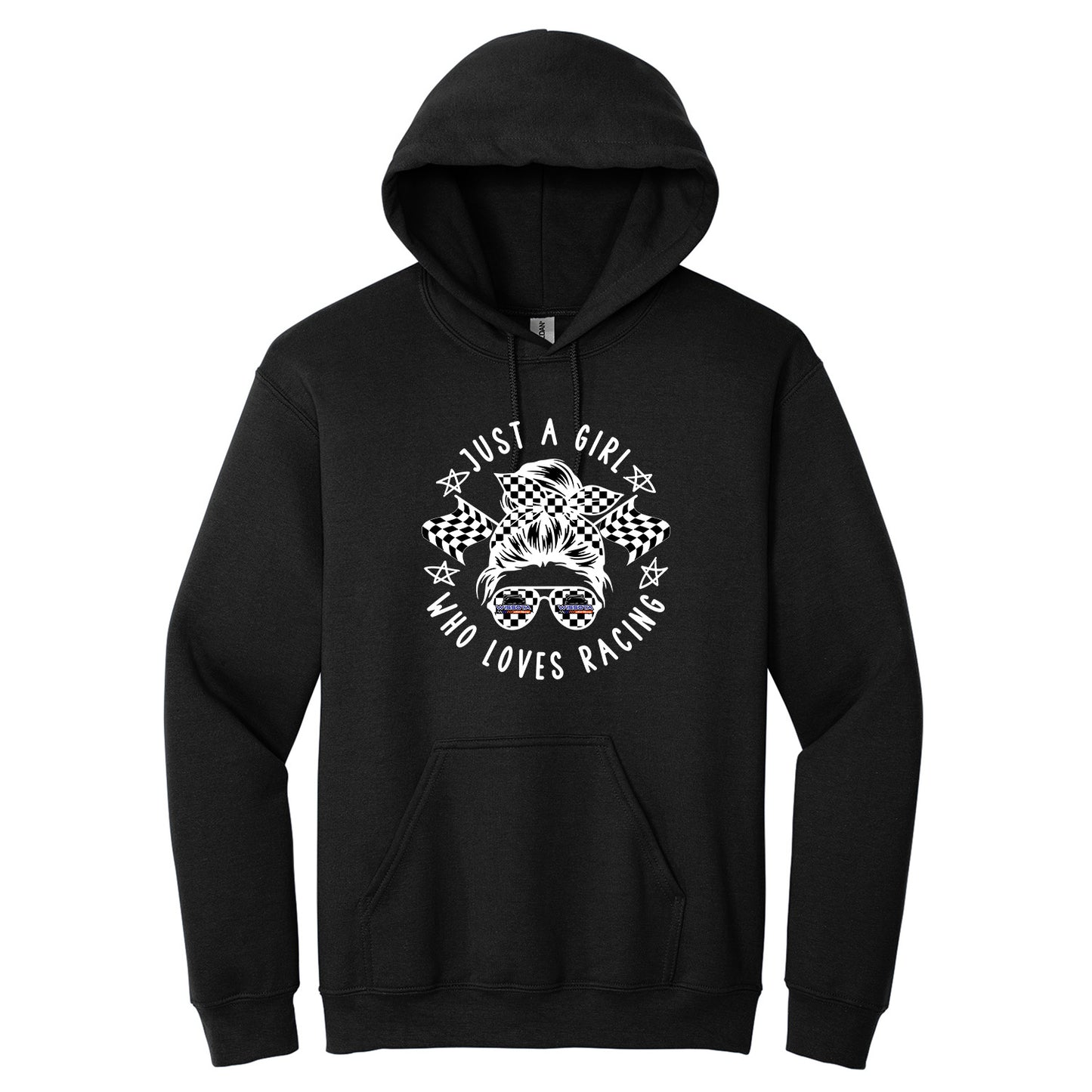 Just A Girl Hooded Sweatshirt