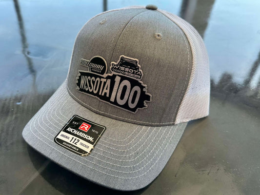 Wissota 100 Leather Patch Hat