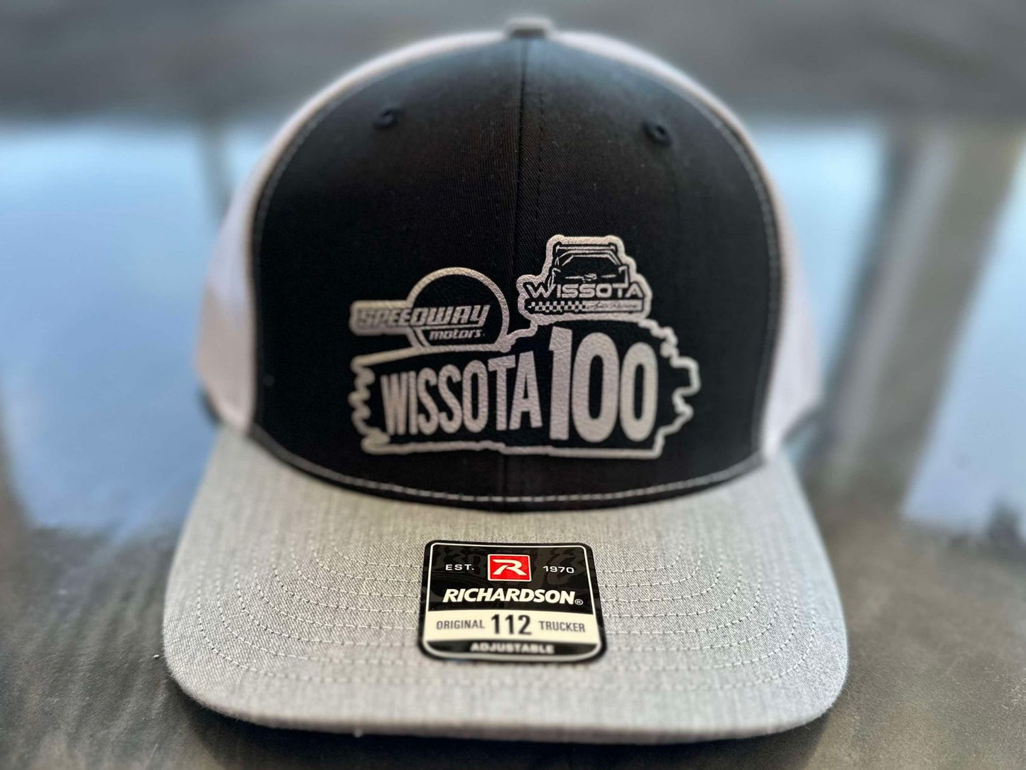 Wissota 100 Leather Patch Hat