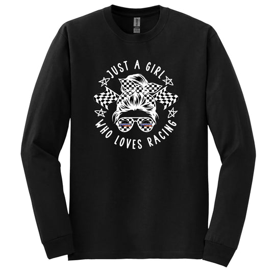 Just A Girl Long Sleeve Shirt