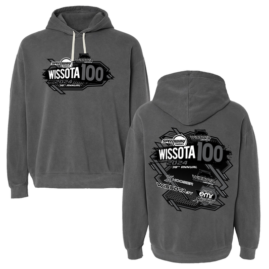 2024 W100 Comfort Colors Lightweight Fleece Hooded Sweatshirt